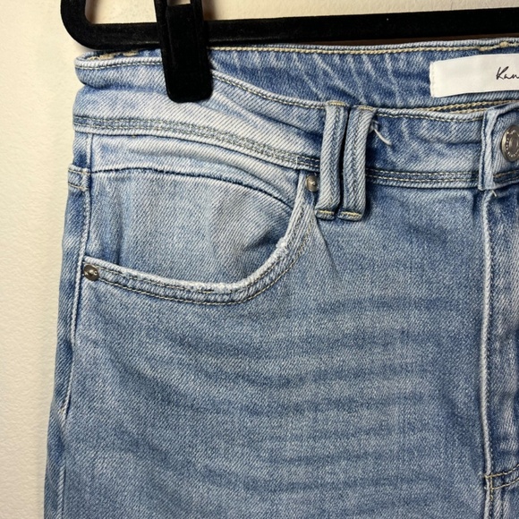 KanCan Juliany High Rise Flare Jeans Blue Light Wash Stretch Trendy Chic 30 x 33 - Picture 3 of 12